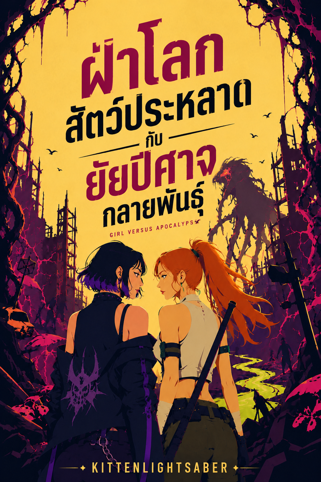 ฝ่าโลกสัตว์ประหลาดกับยัยปีศาจกลายพันธุ์ เล่ม 1
