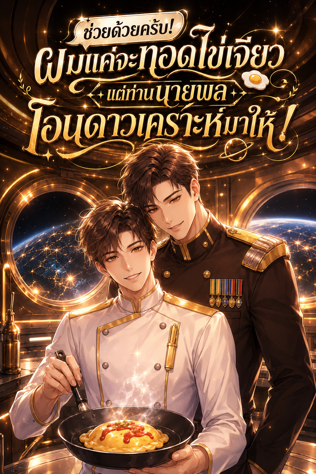 ช่วยด้วยครับ! ผมแค่จะทอดไข่เจียว แต่ท่านนายพลโอนดาวเคราะห์มาให้!